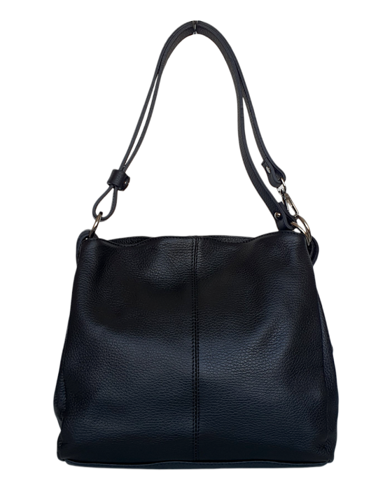 Geanta Dama Piele Naturala Neagra Eleanor G04724 [4]