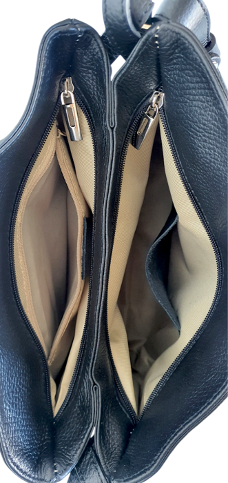 Geanta Dama Piele Naturala Neagra Eleanor G04724 [6]