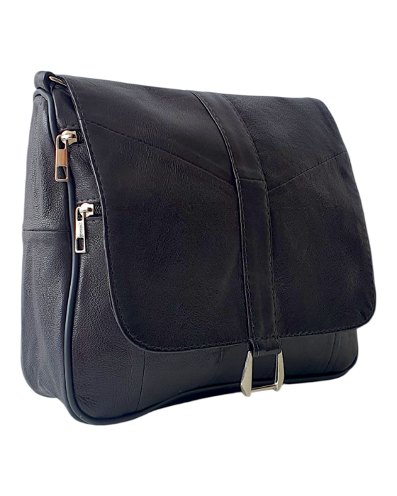 Geanta Dama Piele Naturala Neagra Emi G01308 [3]