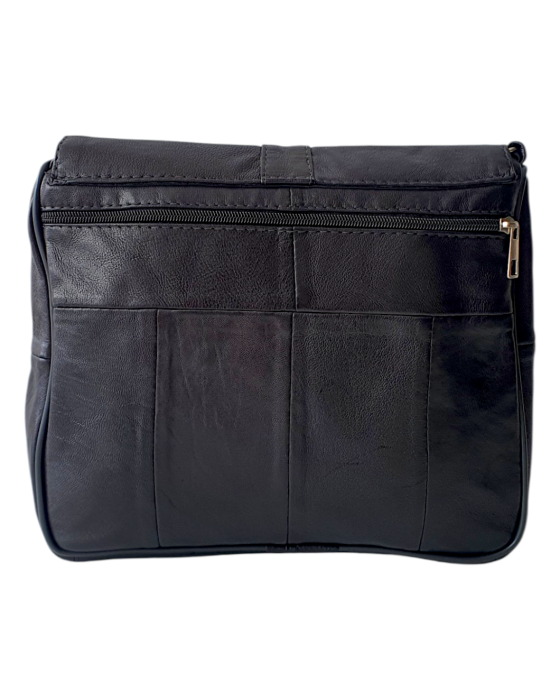 Geanta Dama Piele Naturala Neagra Emi G01308 [4]