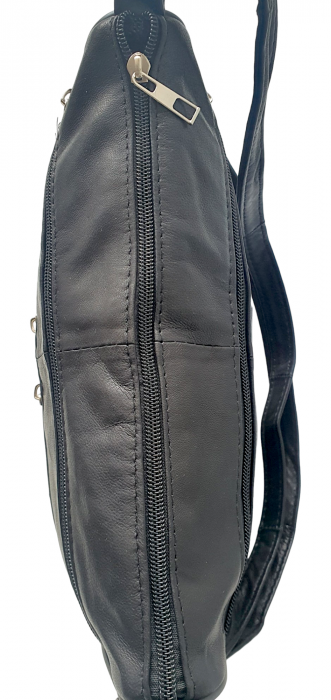 Geanta Dama Piele Naturala Neagra Ero G03659 [5]