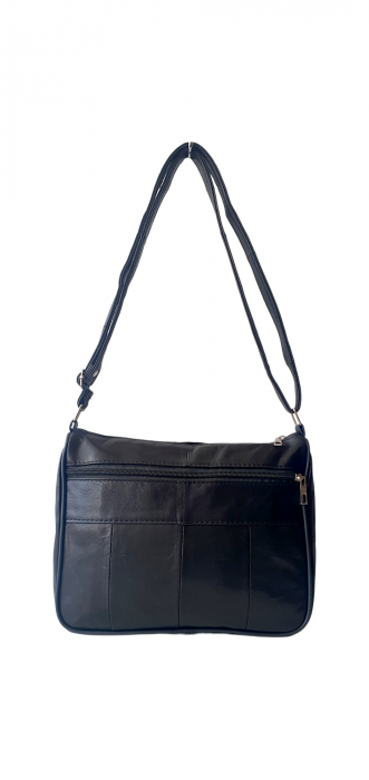 Geanta Dama Piele Naturala Neagra Ero G03659 [4]