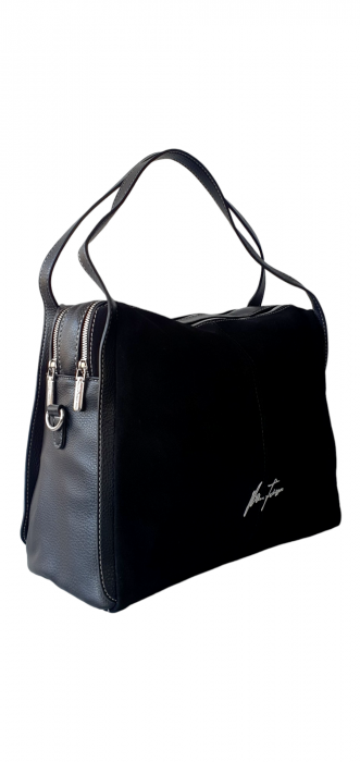 Geanta Dama Piele Naturala Neagra Faby V. Fabbiano  G03401 [2]