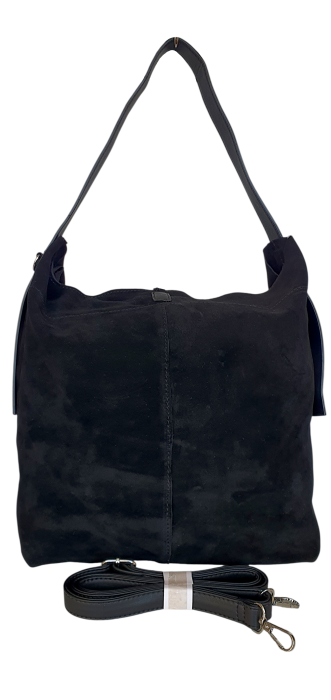 Geanta Dama Piele Naturala Neagra Ilia V. Fabbiano G04575 [5]