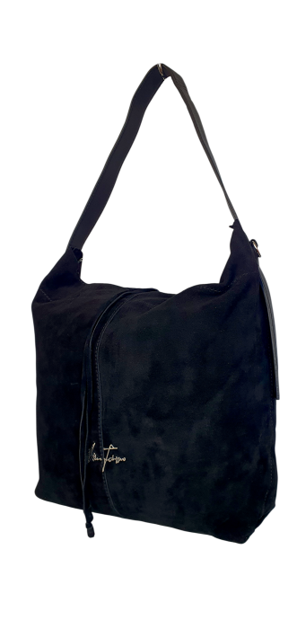 Geanta Dama Piele Naturala Neagra Ilia V. Fabbiano G04575 [3]