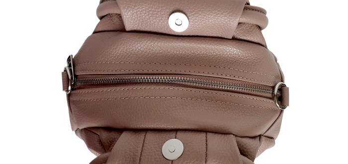 Geanta Dama Piele Naturala Nude Ilinca G04580 [5]