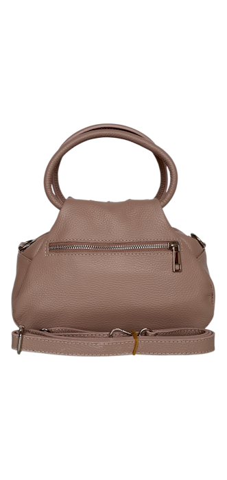 Geanta Dama Piele Naturala Nude Ilinca G04580 [4]