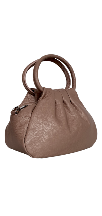 Geanta Dama Piele Naturala Nude Ilinca G04580 [3]