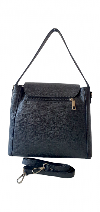 Geanta Dama Piele Naturala Neagra Ionelia G03872 [4]