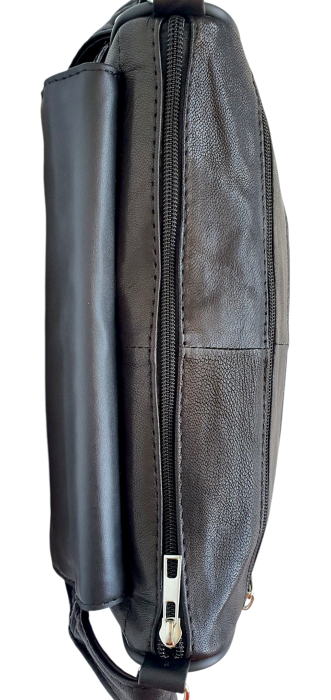 Geanta Dama Piele Naturala Neagra Magda G04523 [6]