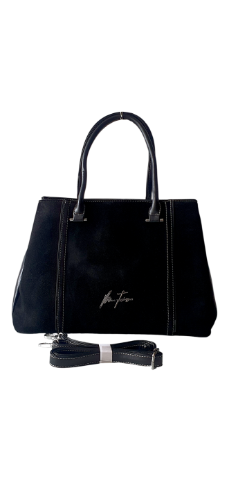 Geanta Dama Piele Naturala Neagra Olga G04139 [2]