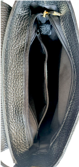 Geanta Dama Piele Naturala Neagra Olimpia G04147 [7]