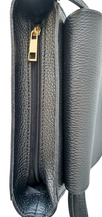 Geanta Dama Piele Naturala Neagra Olimpia G04147 [5]