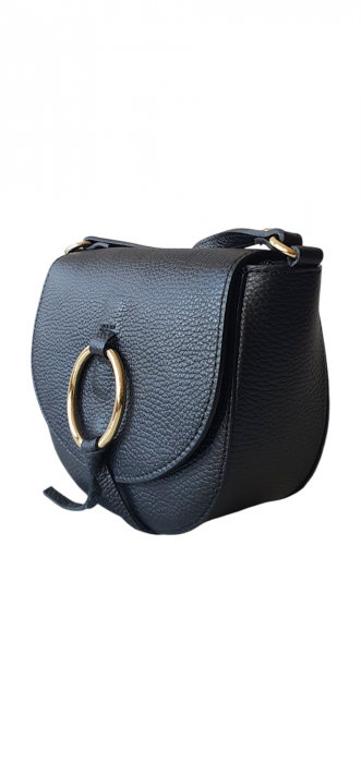 Geanta Dama Piele Naturala Neagra Olimpia G04147 [3]