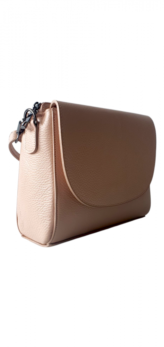 Geanta Dama Piele Naturala Nude Caterina G04283 [3]