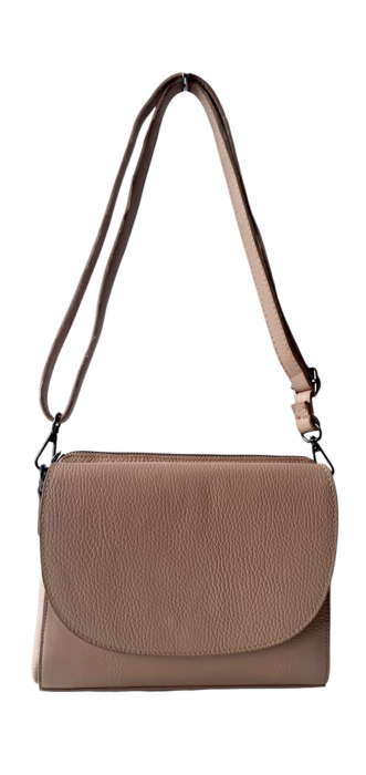 Geanta Dama Piele Naturala Nude Caterina G04283 [2]