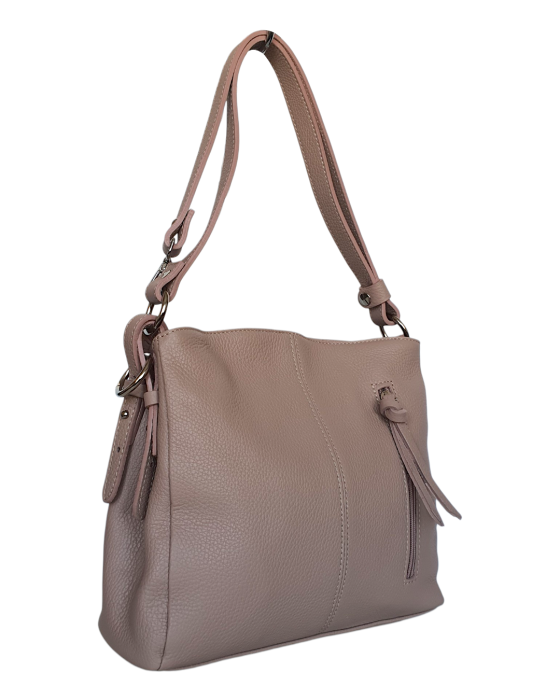 Geanta Dama Piele Naturala Nude Eleanor G04725 [2]