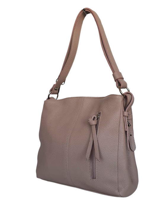 Geanta Dama Piele Naturala Nude Eleanor G04725 [3]