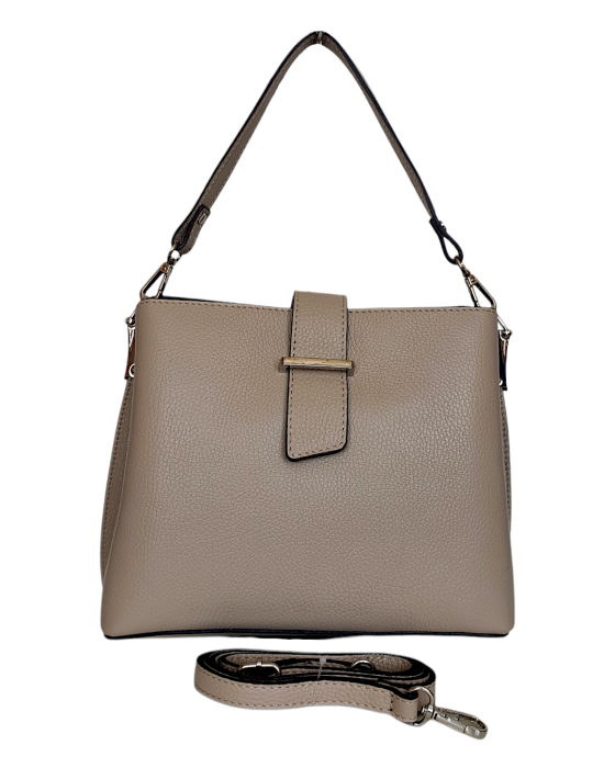 Geanta Dama Piele Naturala Grej Irelia V. Fabbiano G04741 [2]
