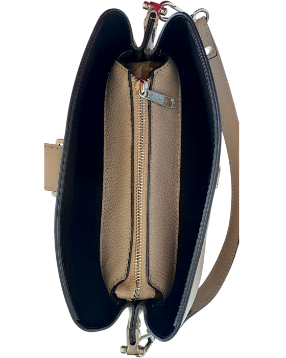 Geanta Dama Piele Naturala Grej Irelia V. Fabbiano G04741 [6]