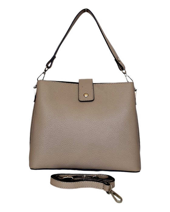 Geanta Dama Piele Naturala Grej Irelia V. Fabbiano G04741 [4]