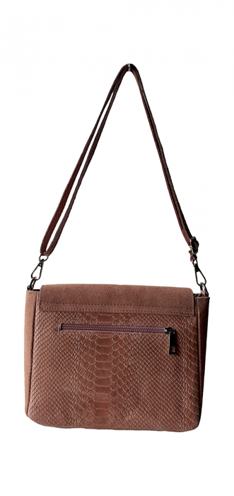 Geanta Dama Piele Naturala Nude Lola G03488 [4]