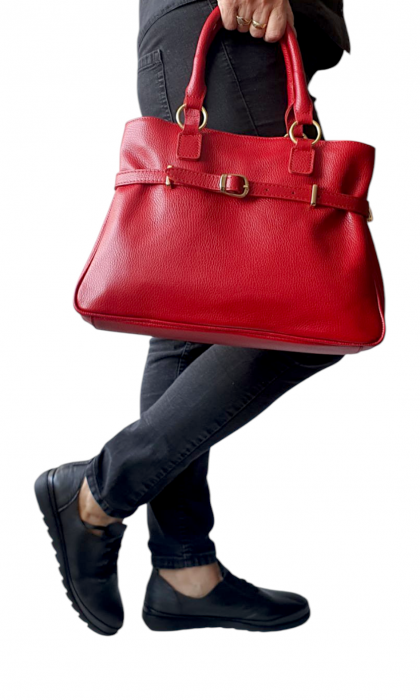 Geanta Dama Piele Naturala Rosie Verona G04135 [6]