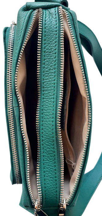 Geanta Dama Piele Naturala Turquoise Eca G04143 [6]