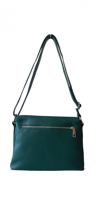 Geanta Dama Piele Naturala Turquoise Eca G04143 [4]