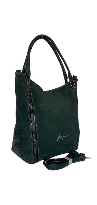 Geanta Dama Piele Naturala Verde Daciana V. Fabbiano G04627 [3]