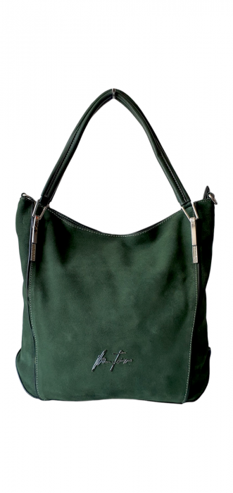 Geanta Dama Piele Naturala Verde Flexy G03254 [1]