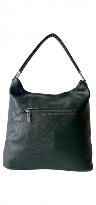 Geanta Dama Piele Naturala Verde Miky G04122 [4]