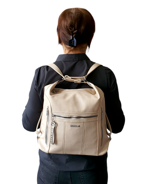 Geanta Dama Silvia Rosa Bej Naty G04730 [7]