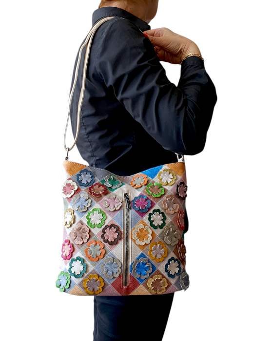 Geanta Dama Silvia Rosa Multicolora Fiora G04742 [7]