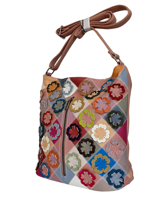Geanta Dama Silvia Rosa Multicolora Fiora G04743 [3]