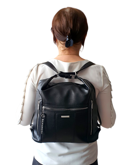 Geanta Dama Silvia Rosa Neagra Naty G04729 [7]