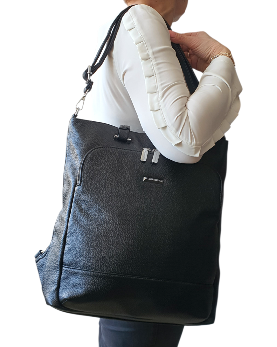 Geanta Dama Silvia Rosa Negru Seoul G04687 [8]