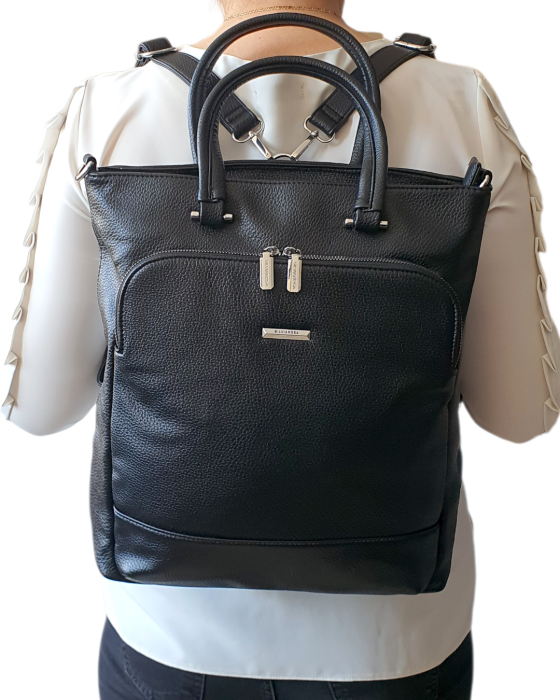 Geanta Dama Silvia Rosa Negru Seoul G04687 [7]