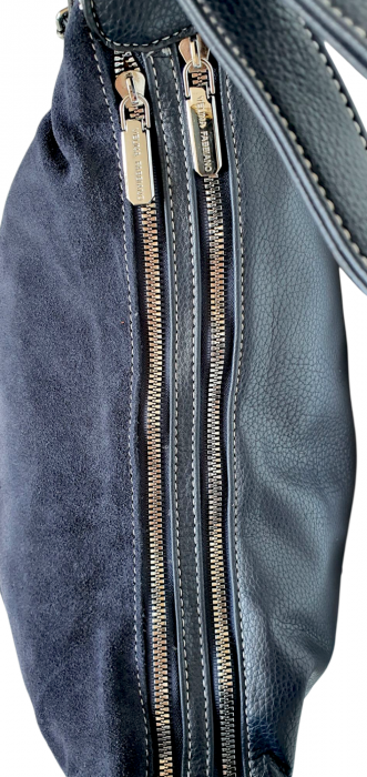 Geanta-Rucsac Dama Piele Naturala Bleumarin Rita G04347 [5]