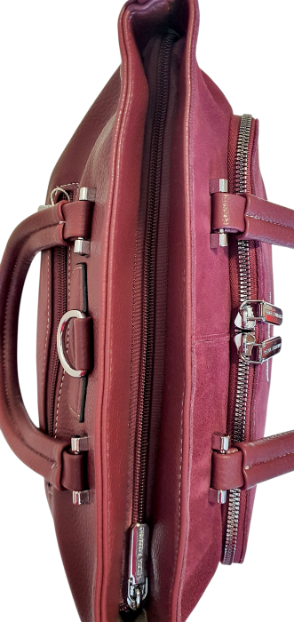 Geanta-Rucsac Dama Piele Naturala Grena Mada G04569 [8]