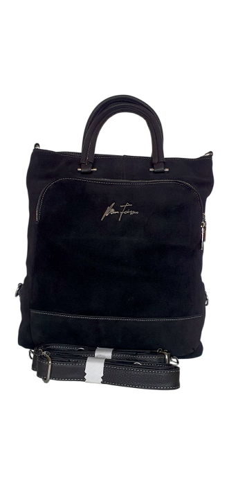 Geanta-Rucsac Dama Piele Naturala Neagra Mada G04546 [1]