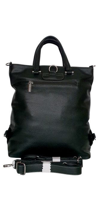 Geanta-Rucsac Dama Piele Naturala Verde Mada G04548 [4]