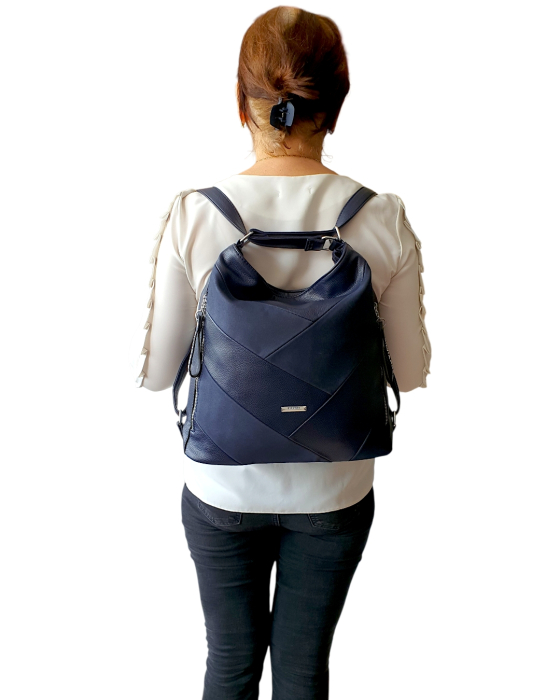 Geanta-Rucsac  Dama Silvia Rosa Bleumarin Mary G04823 [7]