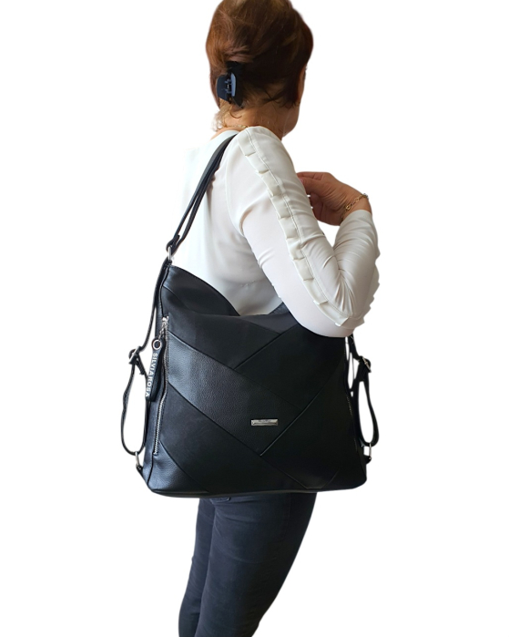 Geanta-Rucsac  Dama Silvia Rosa Negru Mary G04821 [6]
