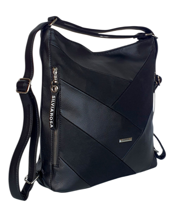 Geanta-Rucsac  Dama Silvia Rosa Negru Mary G04821 [3]