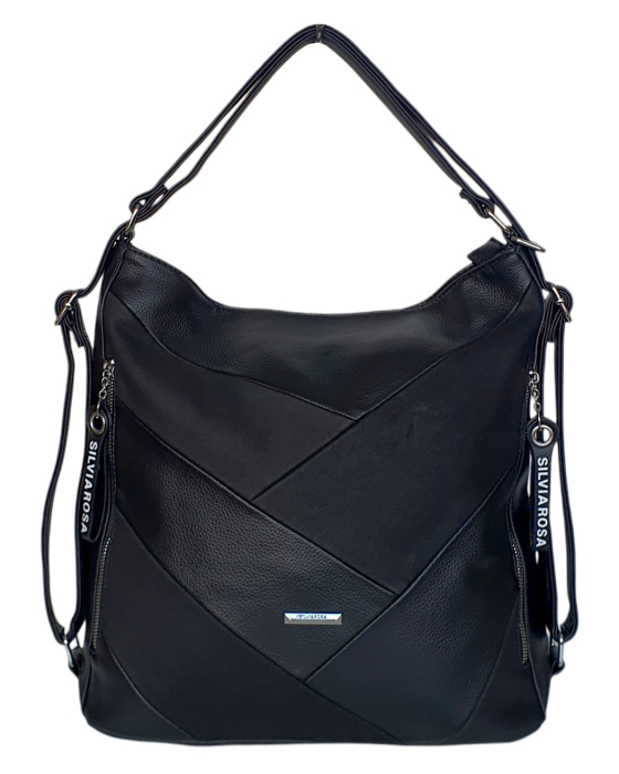 Geanta-Rucsac  Dama Silvia Rosa Negru Mary G04821 [2]