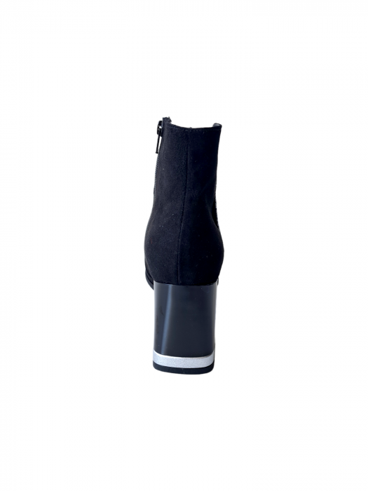 Ghete Dama Piele Naturala Moda Prosper Negre Ala D03034 [3]