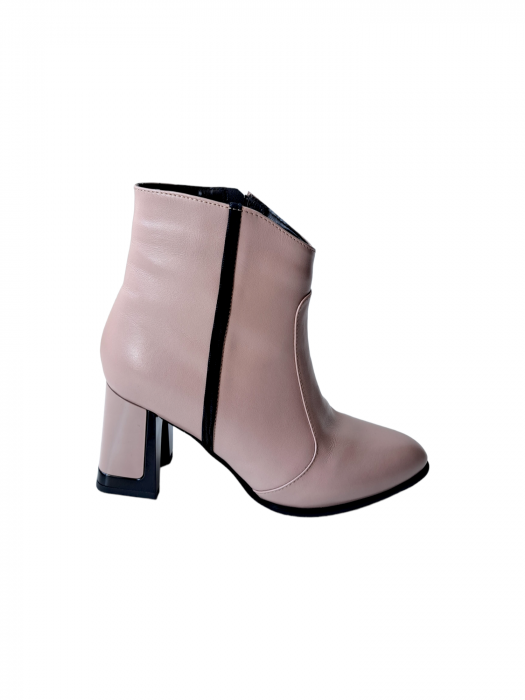 Ghete Dama Piele Naturala Moda Prosper Roz Ala D03033 [2]