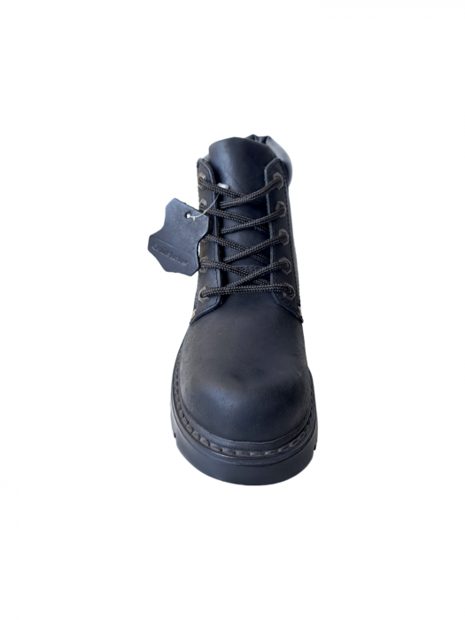 Ghete Dama Piele Naturala Negre Nema D03042 [4]