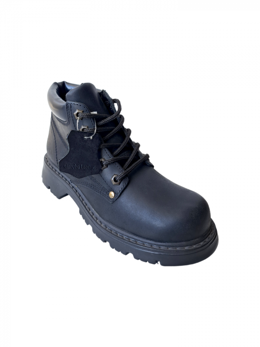 Ghete Dama Piele Naturala Negre Nema D03042 [2]